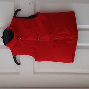 Polo Ralph Lauren Navy Blue/Red Reversible Down Vest Size 6